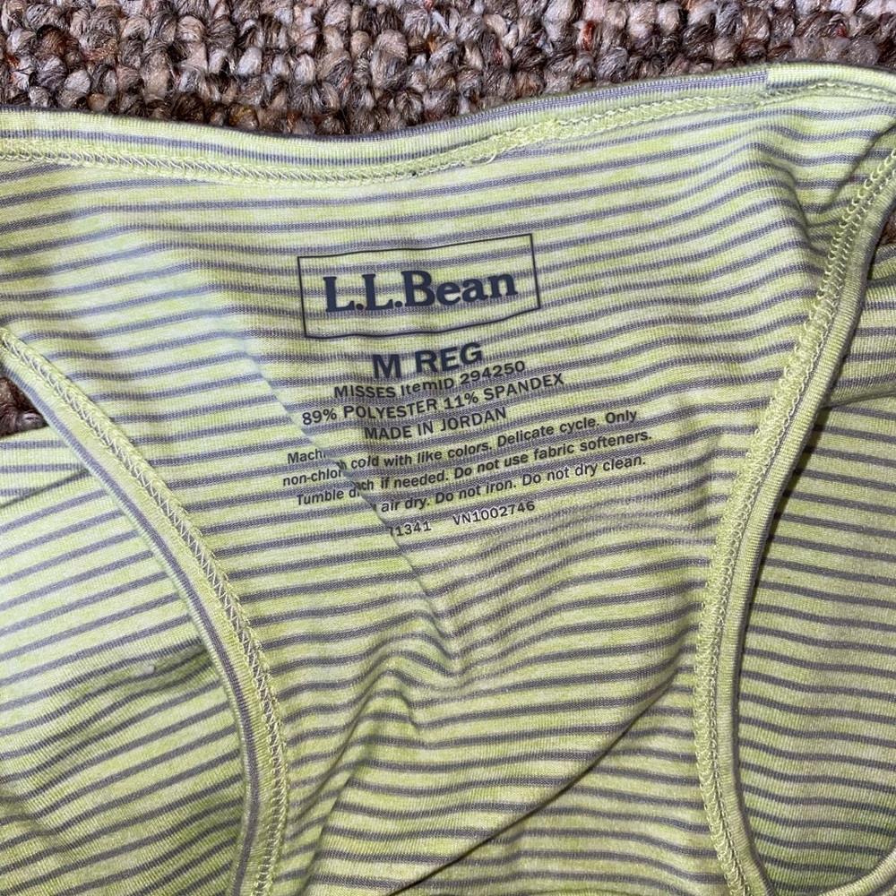 LL Bean exercise tank